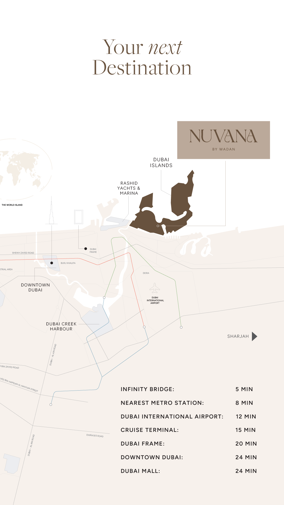 Nuvana by Wadan | Luxury Apartments & Villas in Dubai Islands
